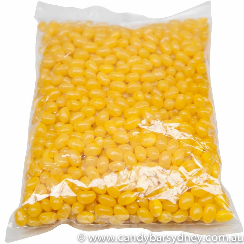 Yellow Mini Jelly Beans 1kg Candy Bar Sydney